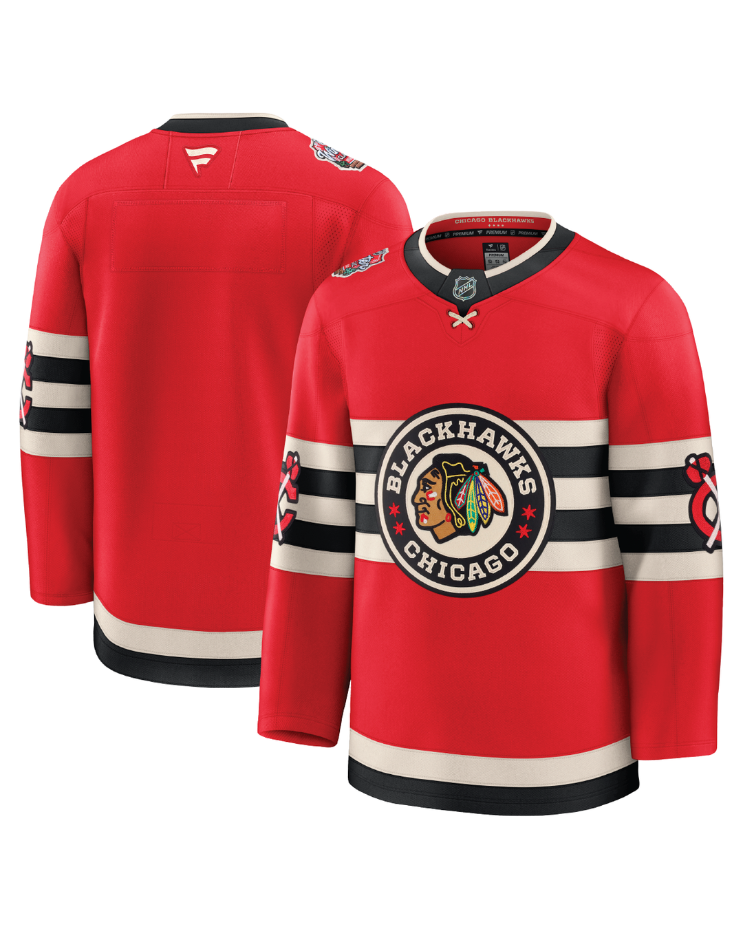 Fanatics Winter Classic Chicago Blackhawks Premium Blank Jersey