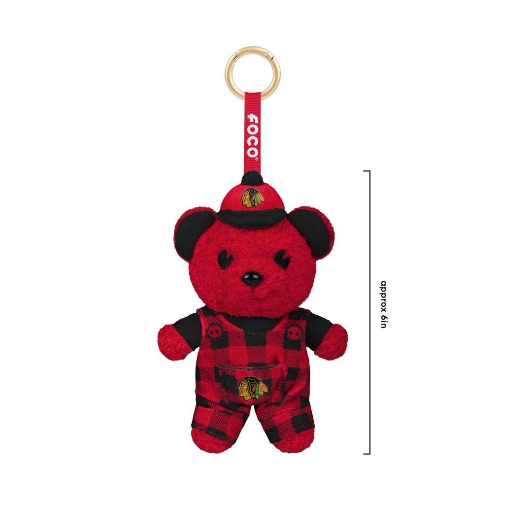 Chicago Blackhawks FOOCOOS Plush Mystery Keychain