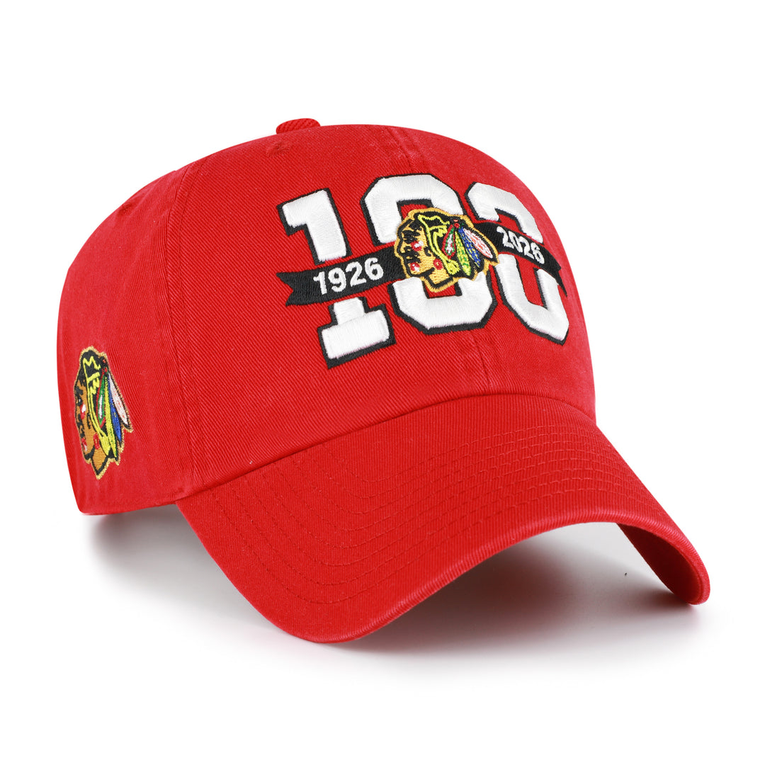 '47 Chicago Blackhawks Centennial Logo Clean Up