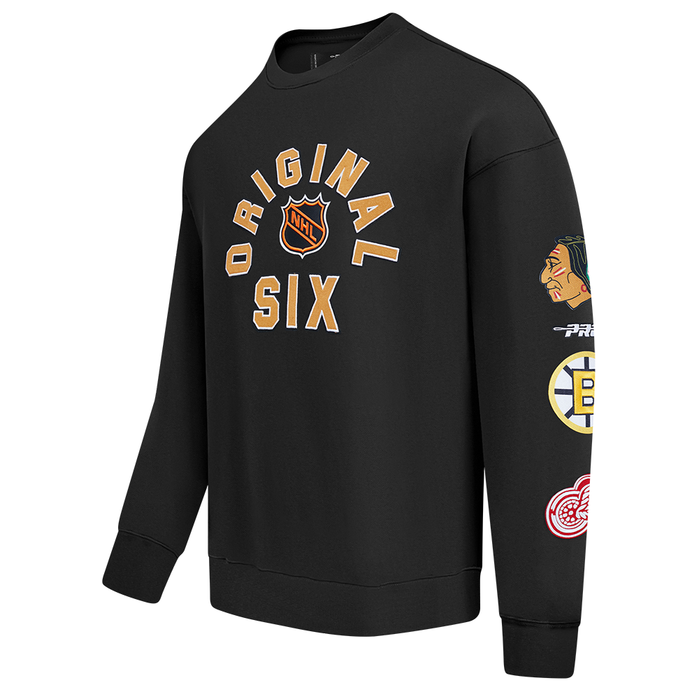 Pro Standard NHL Original Six Drop Shoulder Crewneck