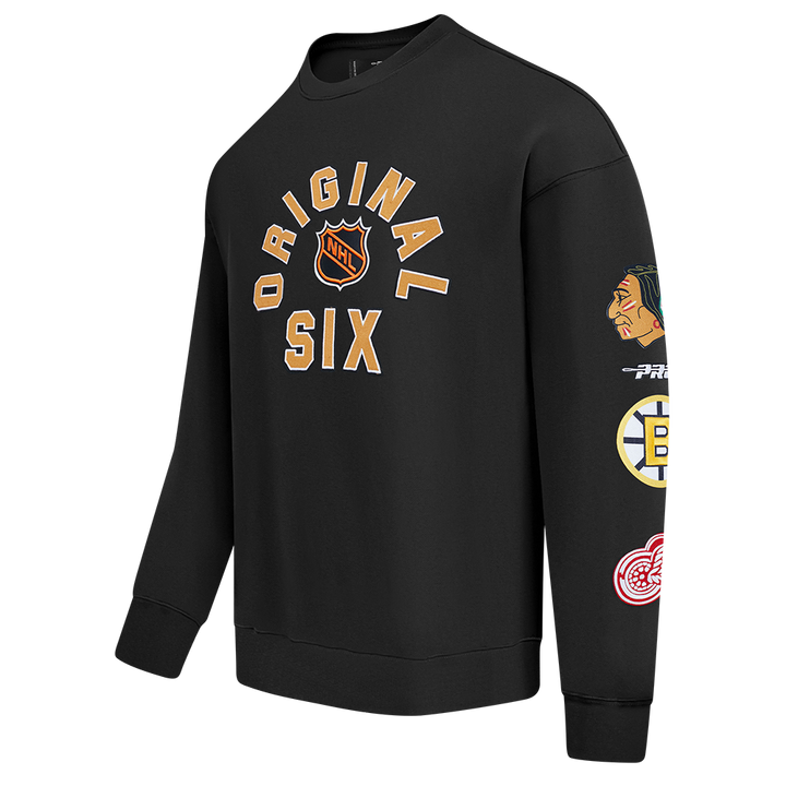 Pro Standard NHL Original Six Drop Shoulder Crewneck