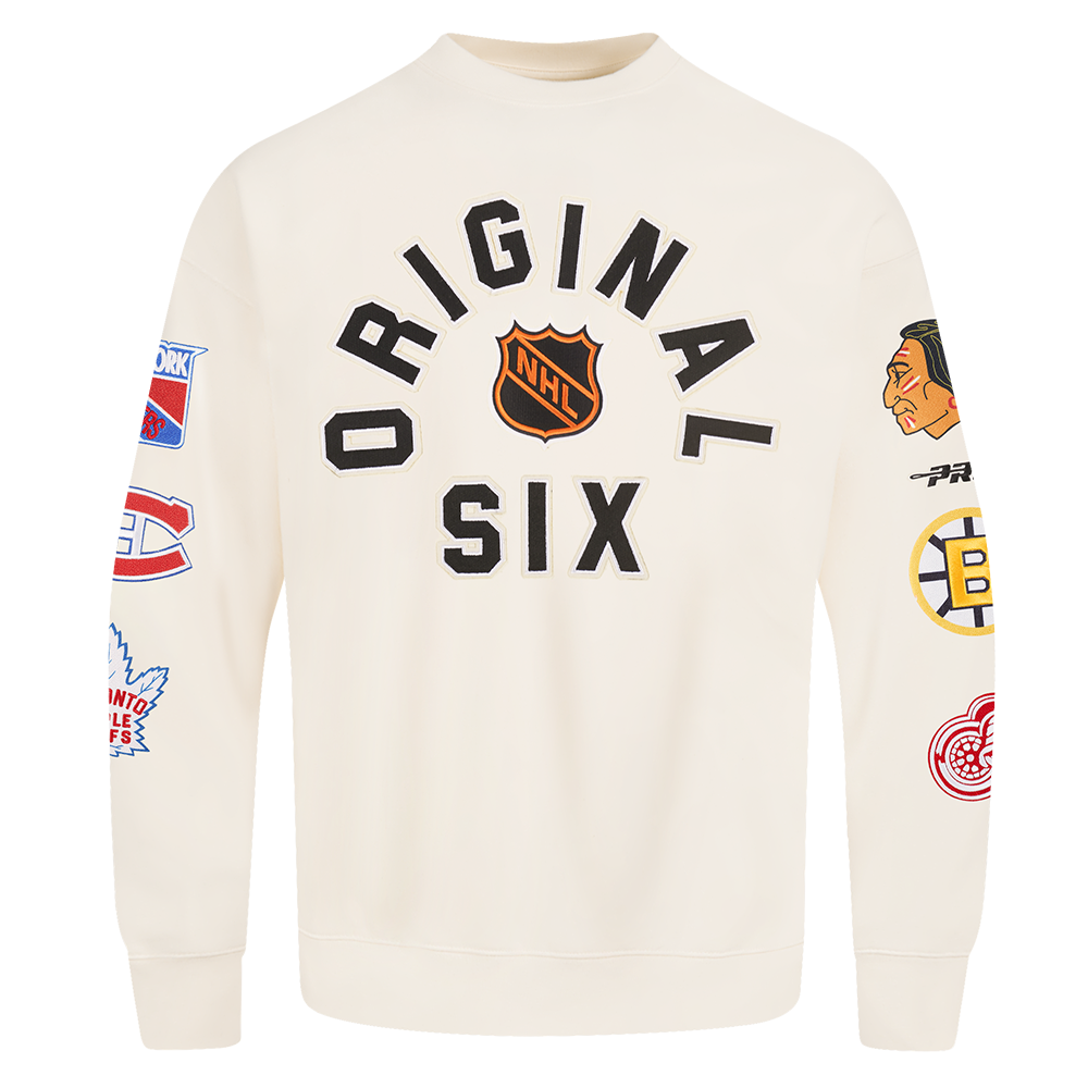 Pro Standard NHL Original Six Drop Shoulder Crewneck