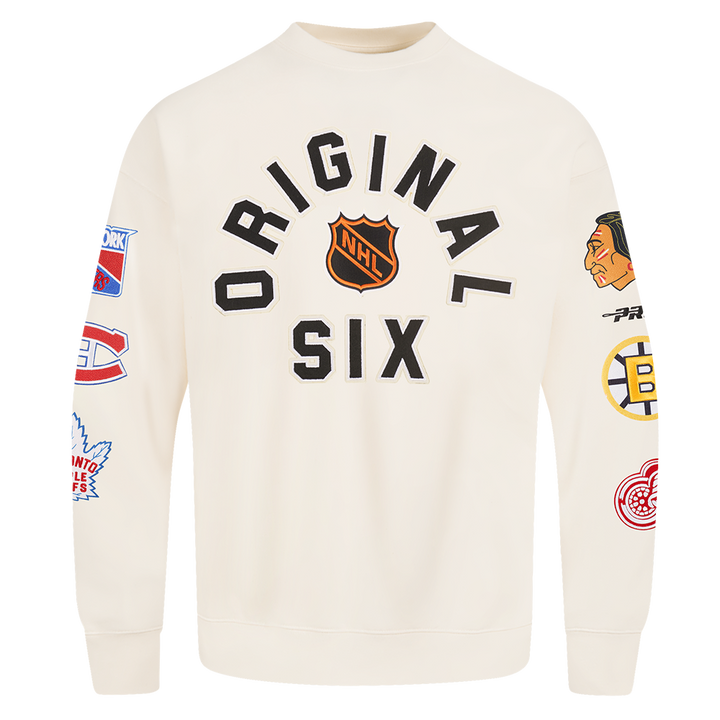 Pro Standard NHL Original Six Drop Shoulder Crewneck