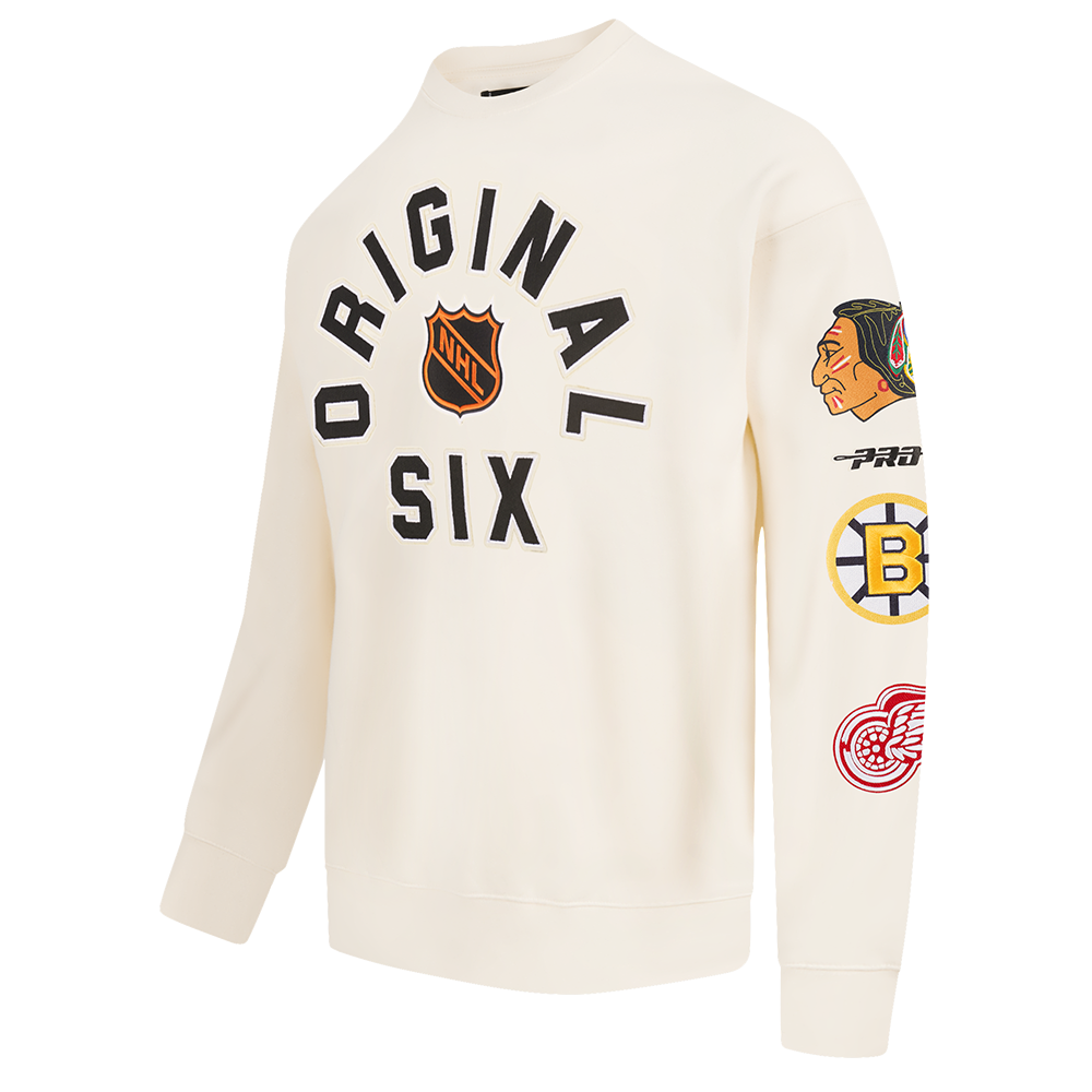 Pro Standard NHL Original Six Drop Shoulder Crewneck
