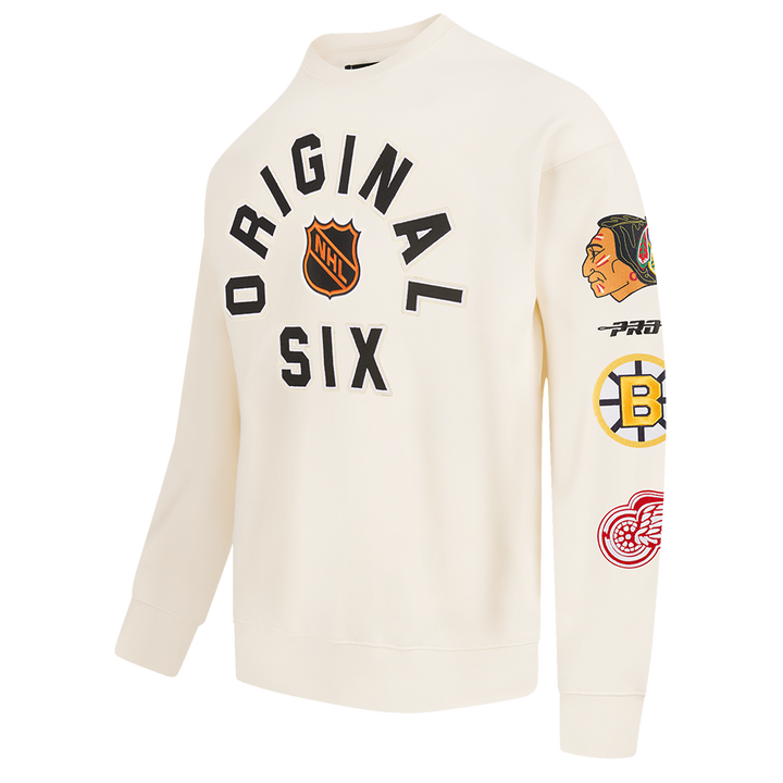 Pro Standard NHL Original Six Drop Shoulder Crewneck