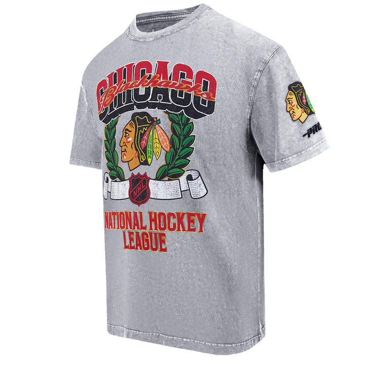 Pro Standard Chicago Blackhawks Gameday Drop Shoulder Short Sleeve Tee