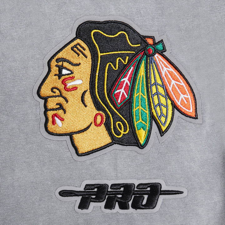 Pro Standard Chicago Blackhawks Gameday Drop Shoulder Short Sleeve Tee