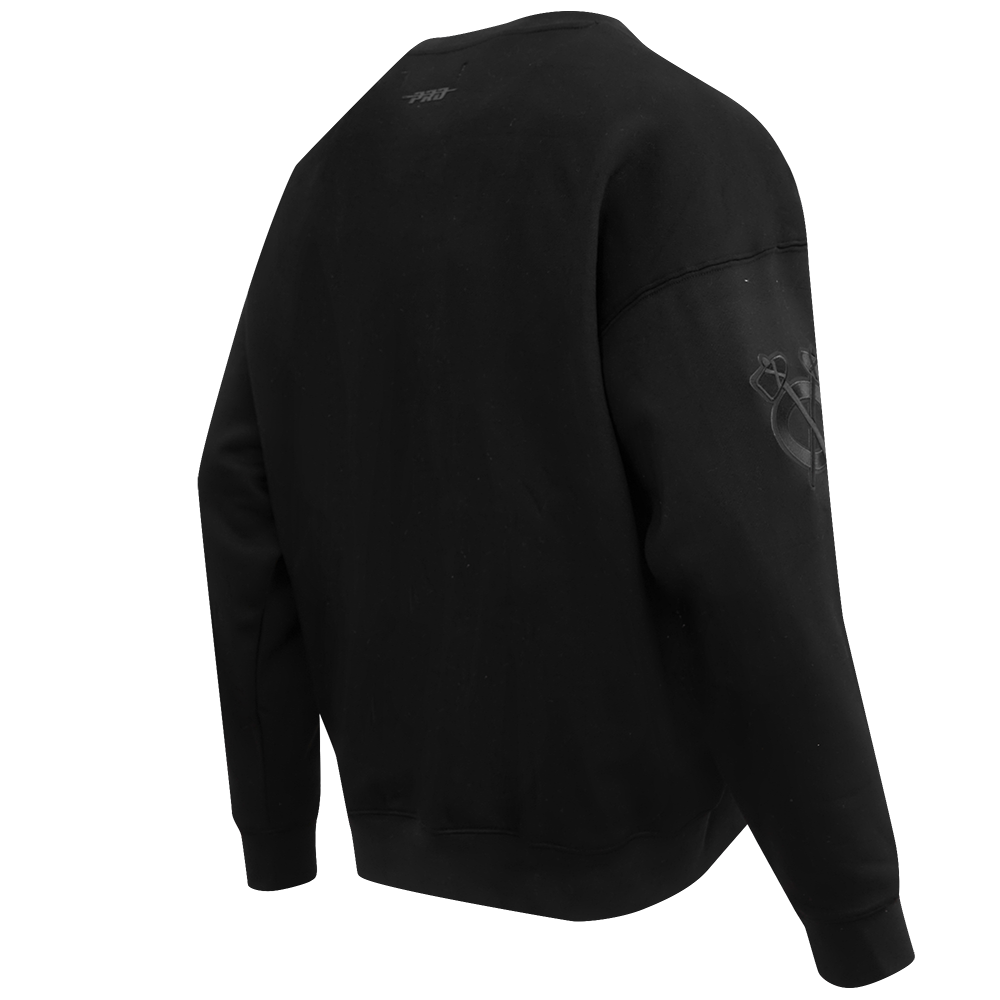 Pro Standard Chicago Blackhawks Neutral Drop Shoulder Crew