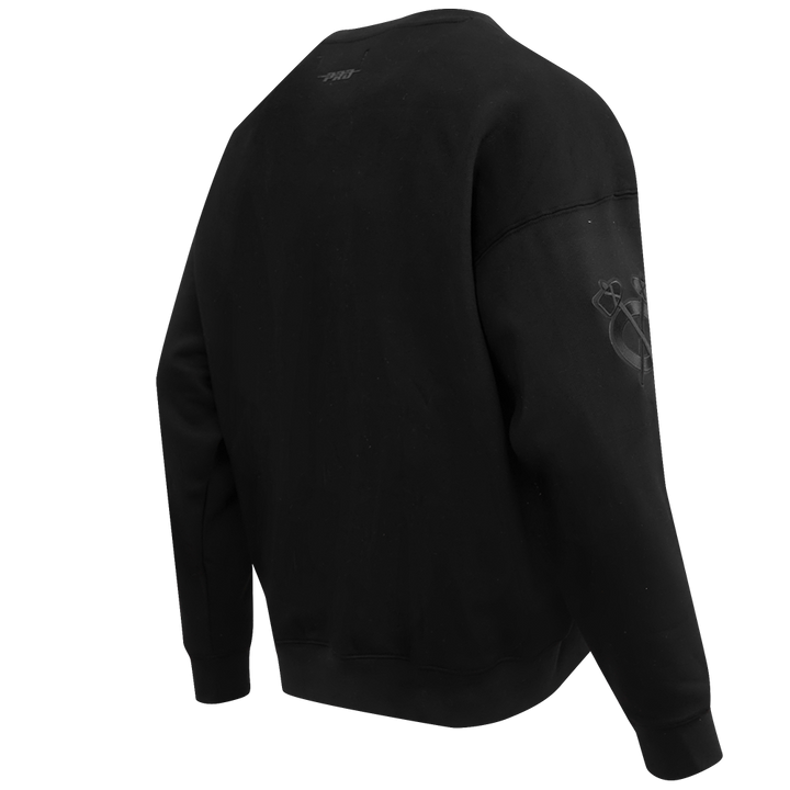 Pro Standard Chicago Blackhawks Neutral Drop Shoulder Crew
