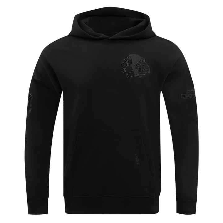 Pro Standard Chicago Blackhawks Neutral Drop Shoulder Hoodie