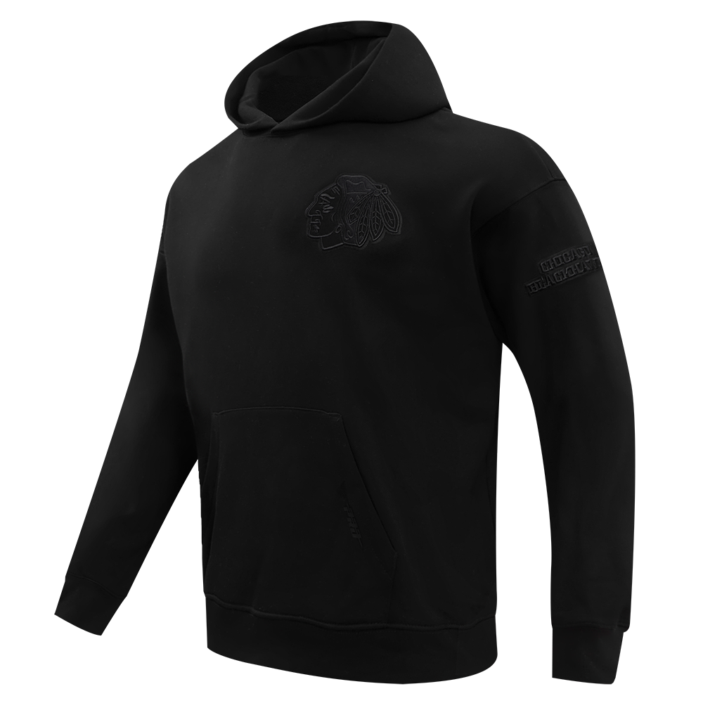 Pro Standard Chicago Blackhawks Neutral Drop Shoulder Hoodie
