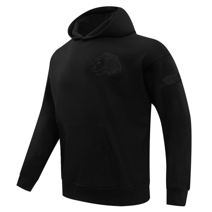 Pro Standard Chicago Blackhawks Neutral Drop Shoulder Hoodie