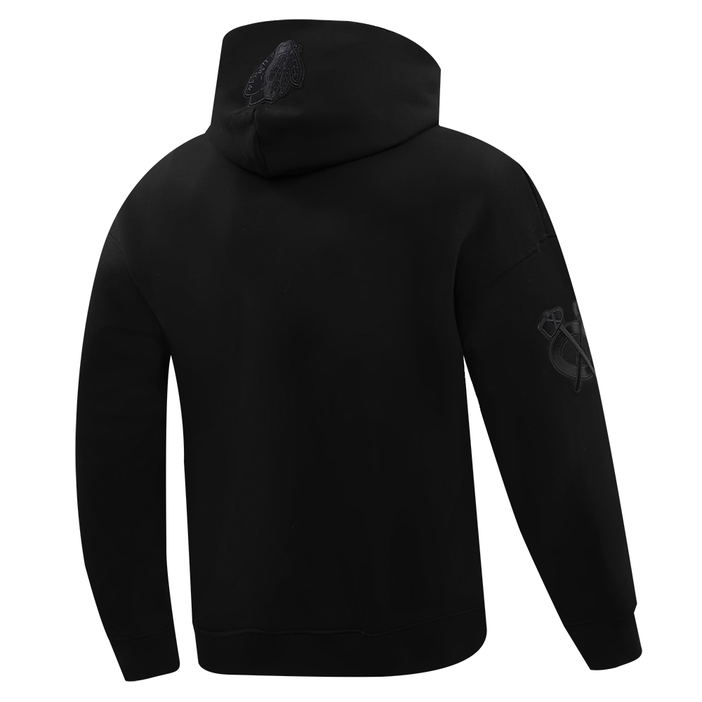 Pro Standard Chicago Blackhawks Neutral Drop Shoulder Hoodie