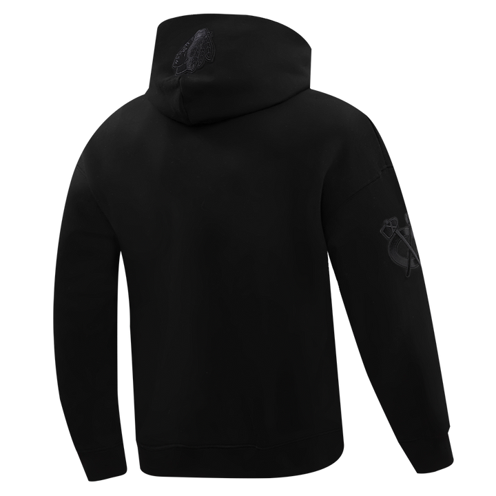Pro Standard Chicago Blackhawks Neutral Drop Shoulder Hoodie