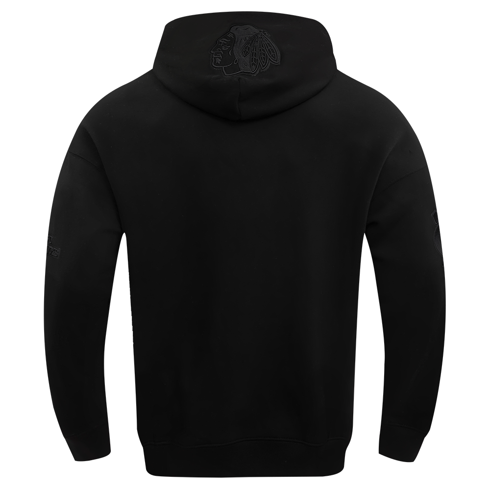 Pro Standard Chicago Blackhawks Neutral Drop Shoulder Hoodie