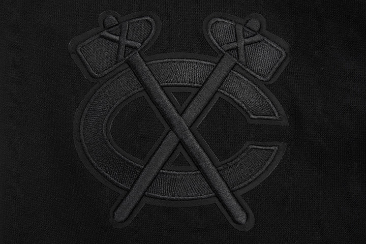 Pro Standard Chicago Blackhawks Neutral Drop Shoulder Hoodie