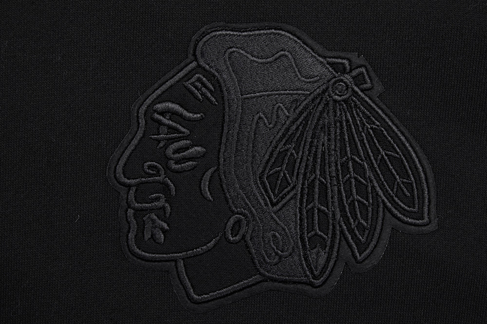 Pro Standard Chicago Blackhawks Neutral Drop Shoulder Hoodie