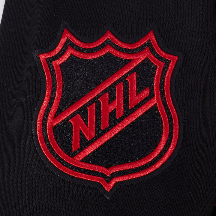 Pro Standard Chicago Blackhawks Centennial Badge Rib Cuff Hoodie