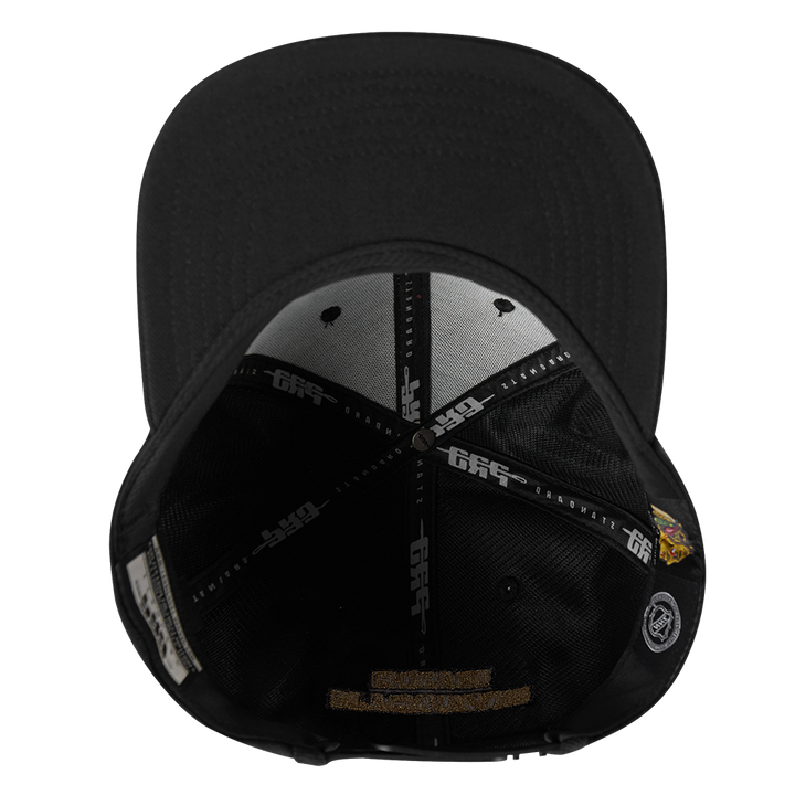 Pro Standard Chicago Blackhawks Centennial Black & Gold Wool Snapback