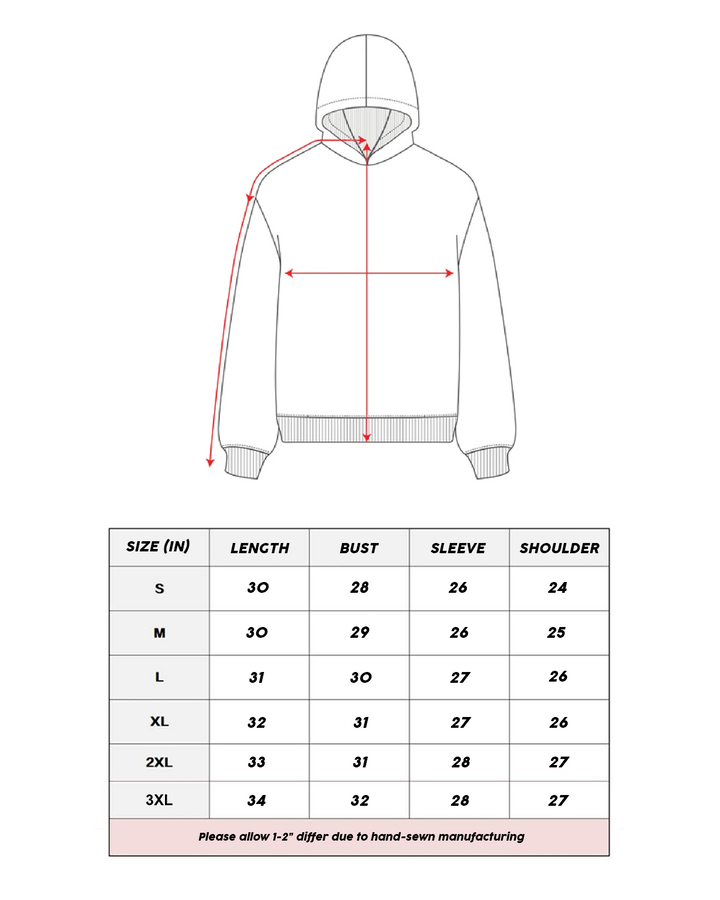 DISHIN x Chicago Blackhawks Oversized Smiley Hoodie