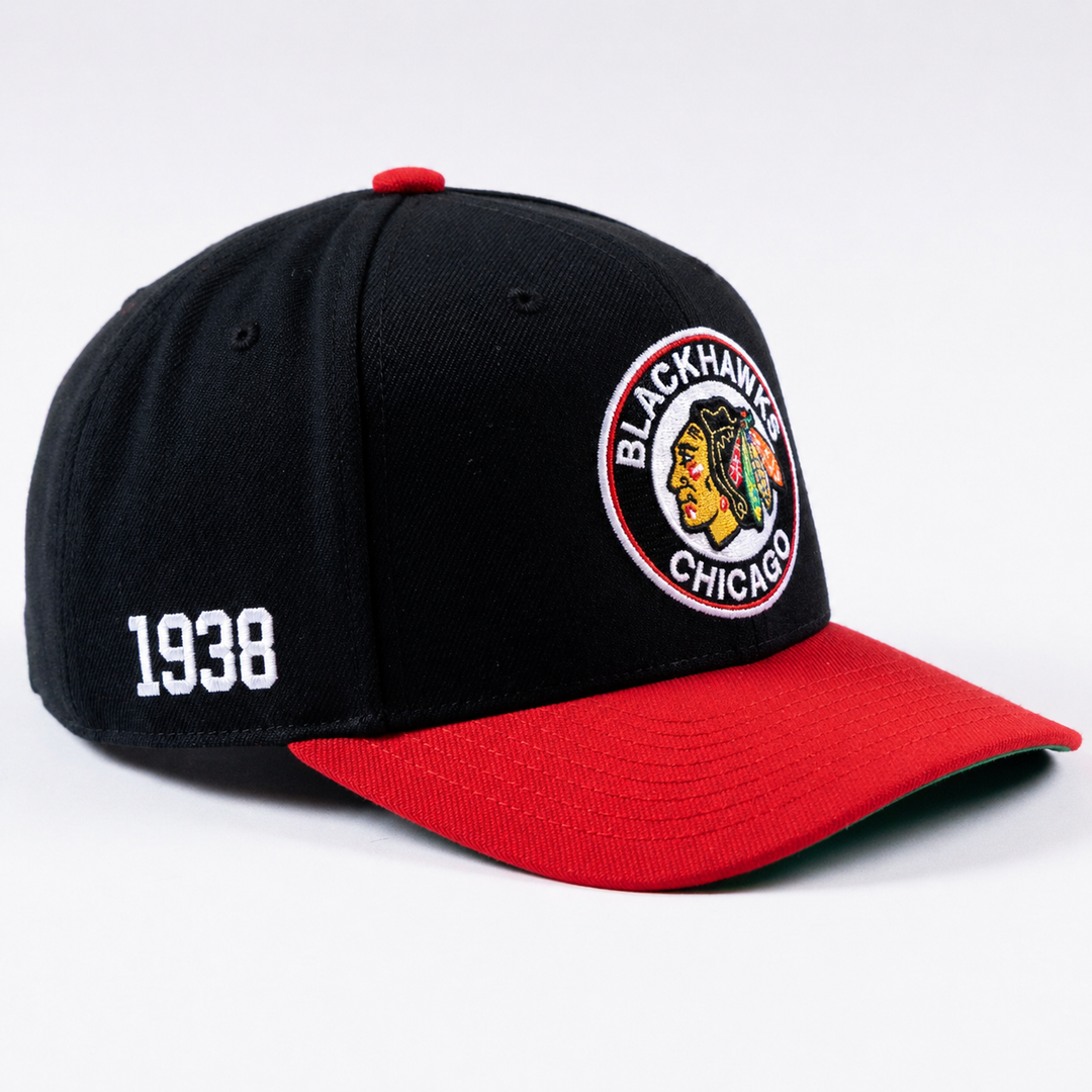 Mitchell &amp; Ness Chicago Blackhawks 1938 Primary Snapback
