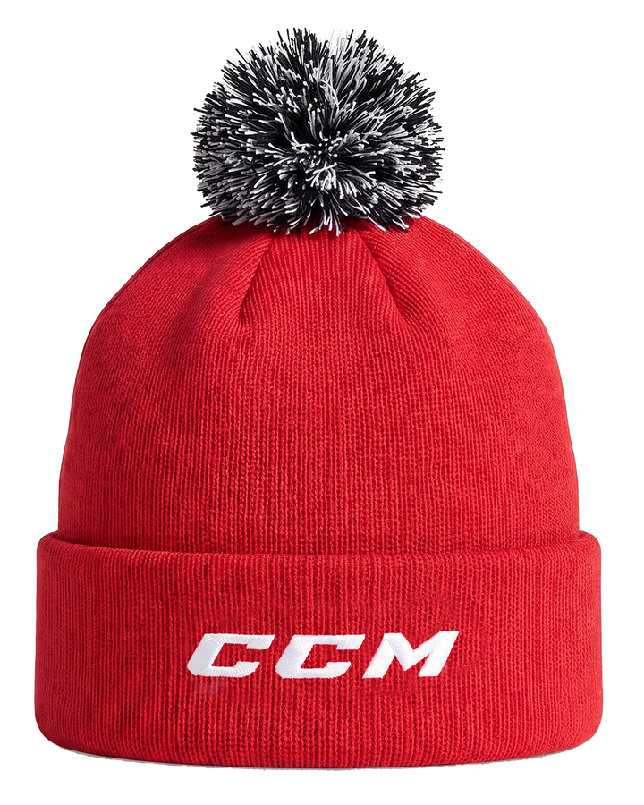 CCM Chicago Blackhawks Classic Team Pom Knit Hat