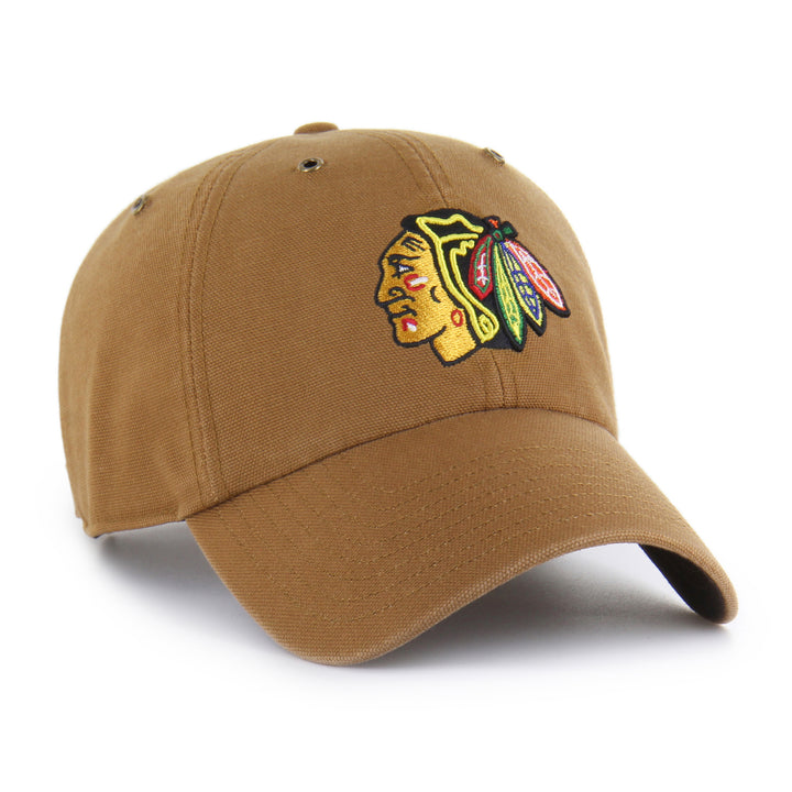 '47 Carhartt Brown Chicago Blackhawks Clean Up