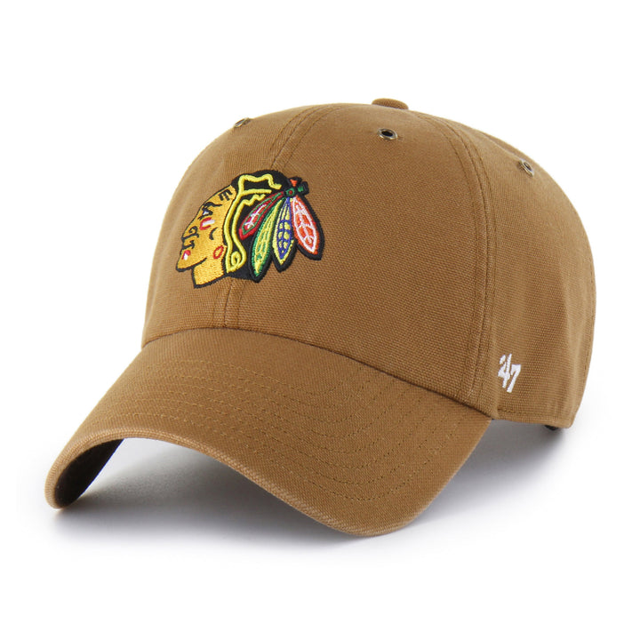 '47 Carhartt Brown Chicago Blackhawks Clean Up