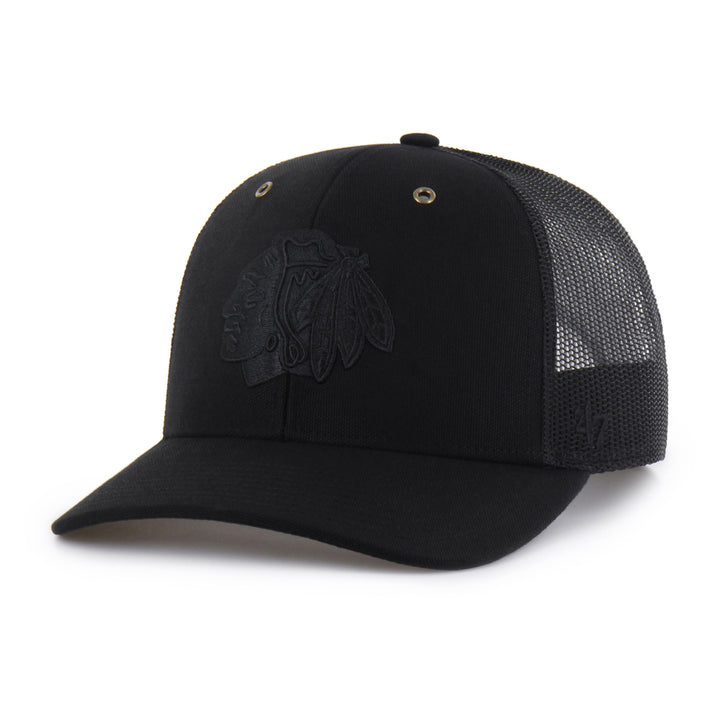 '47 Carhartt Black Chicago Blackhawks Trucker