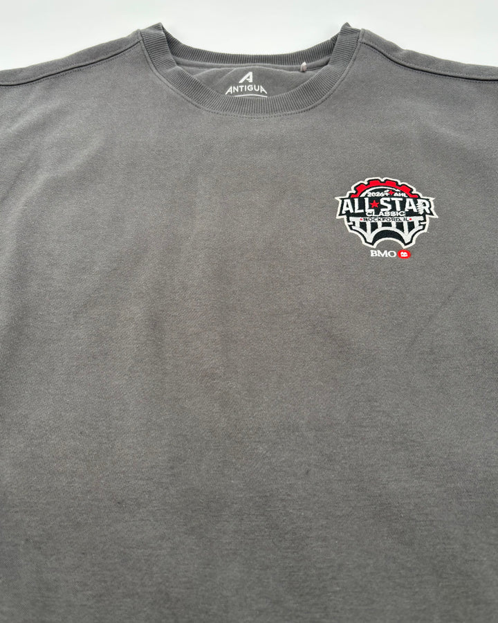 Rockford IceHogs Grey All Star Victory Crewneck
