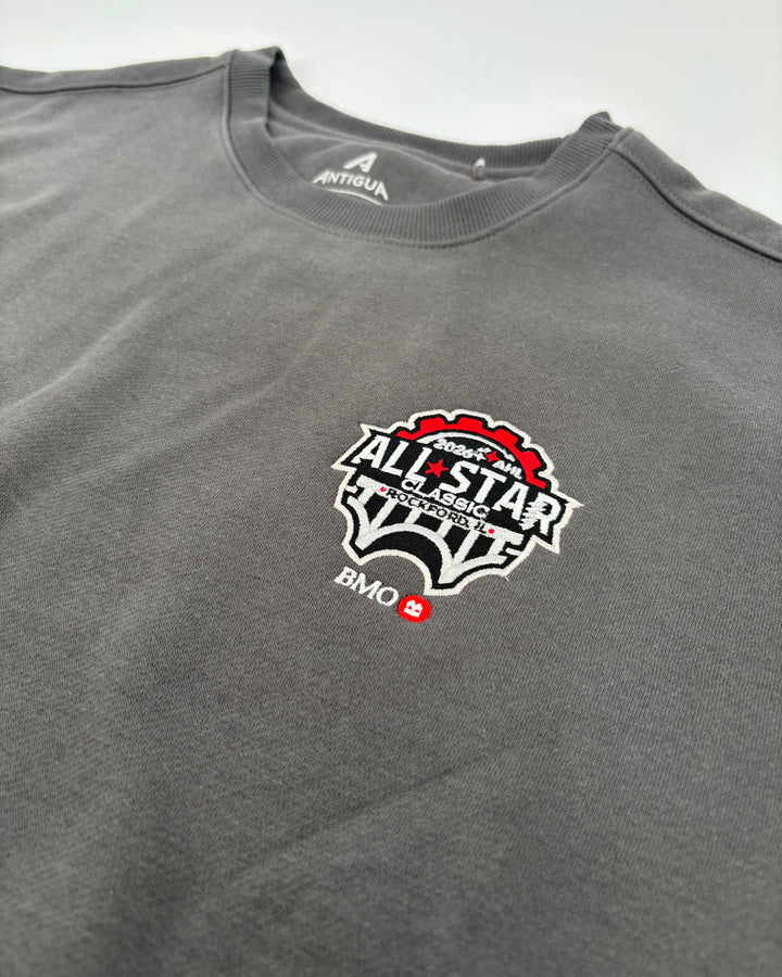 Rockford IceHogs Grey All Star Victory Crewneck