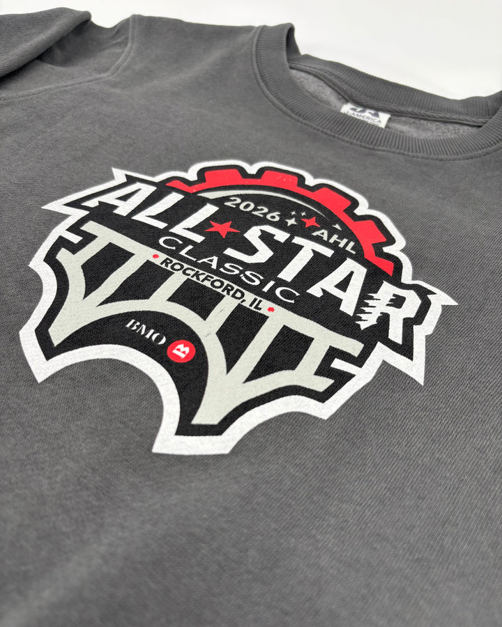 Rockford IceHogs All Star Comfort Dye Crewneck