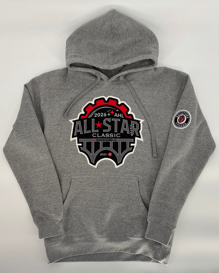 Rockford IceHogs Grey All Star Classic Hoodie
