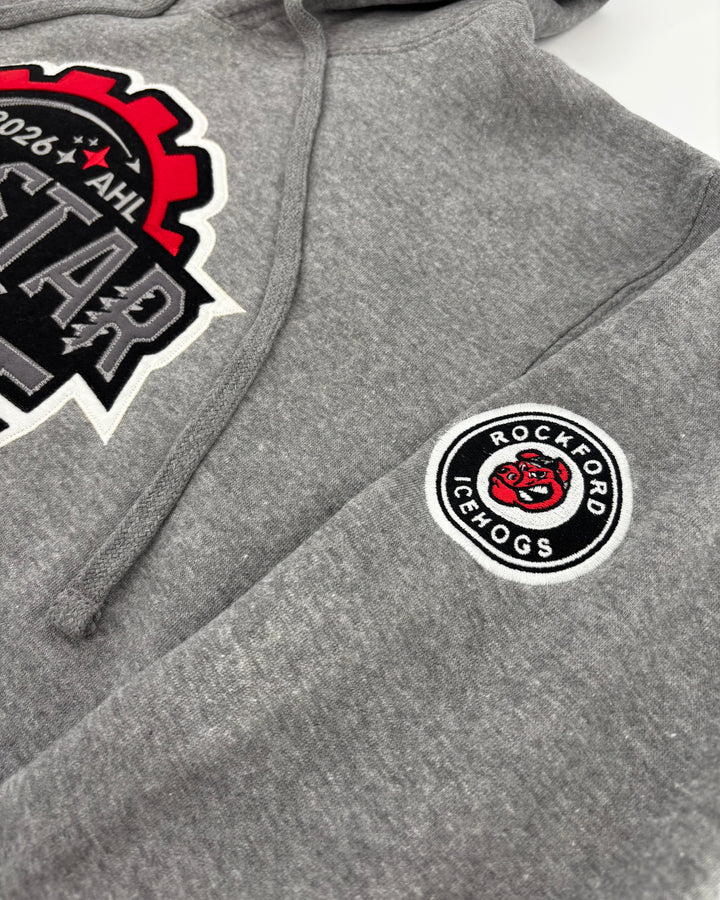 Rockford IceHogs Grey All Star Classic Hoodie