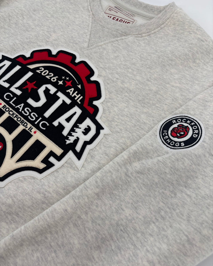 Rockford IceHogs Oatmeal All Star Crewneck