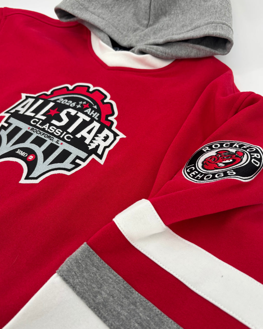 Rockford IceHogs Red All Star Hockey Hoodie