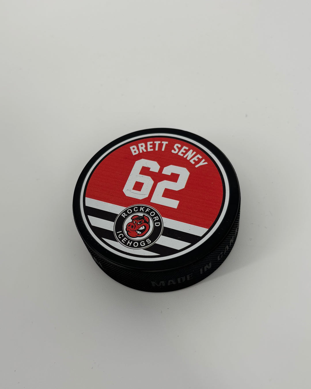 Rockford IceHogs Brett Seney Puck