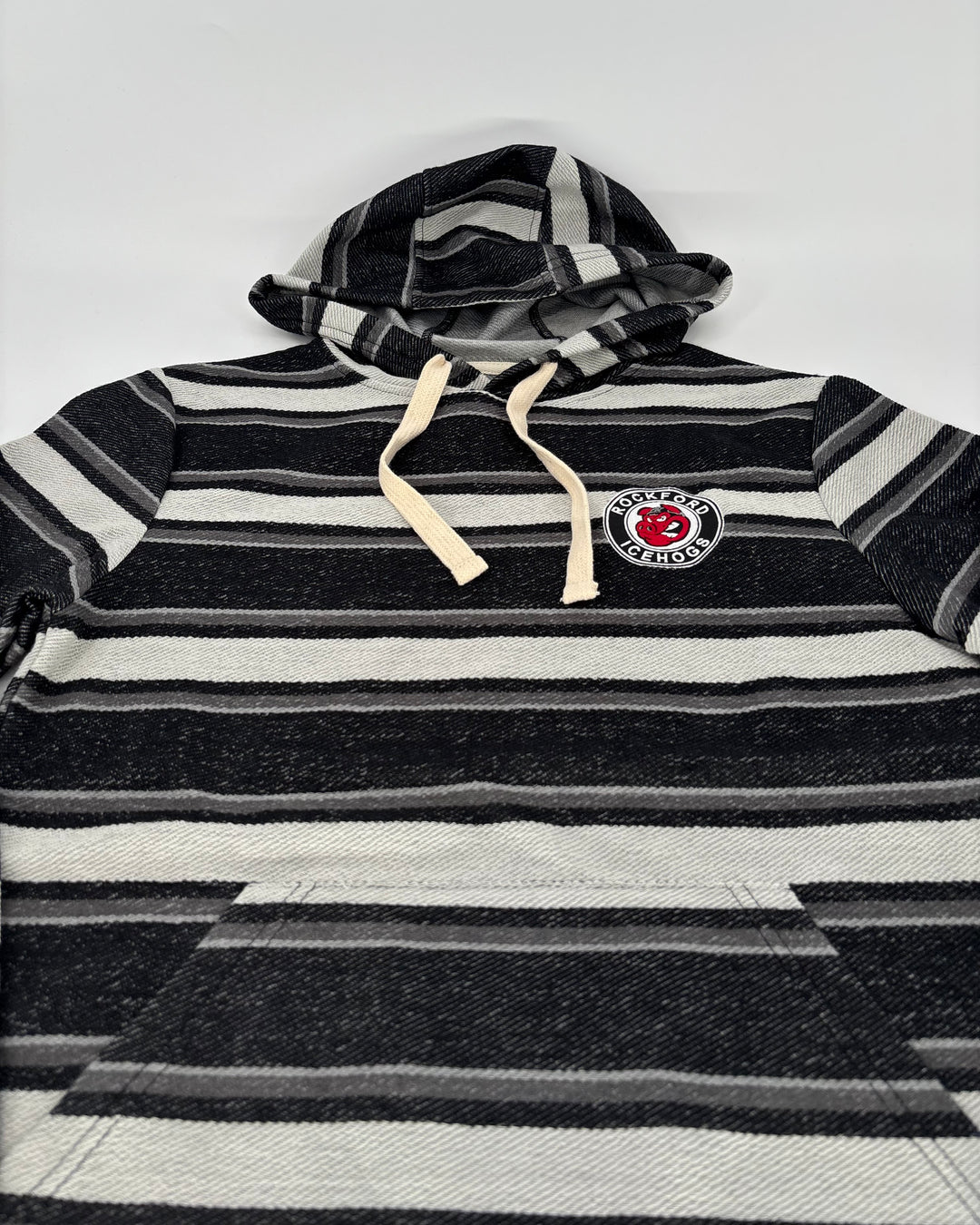 Rockford IceHogs Colosseum Striped Pullover Hoodie