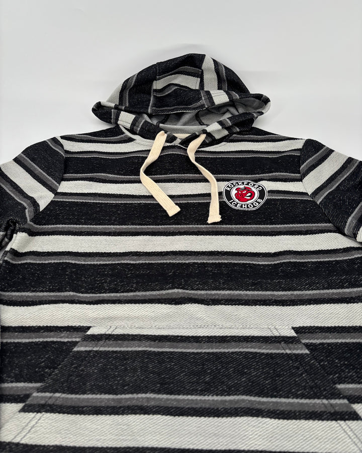 Rockford IceHogs Colosseum Striped Pullover Hoodie