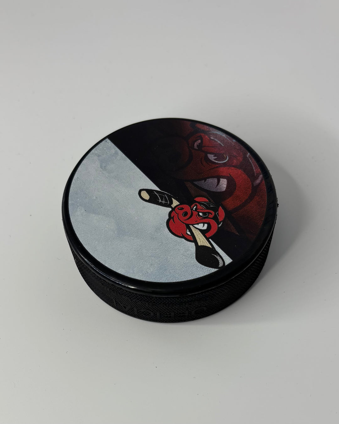 Rockford IceHogs Autograph Puck