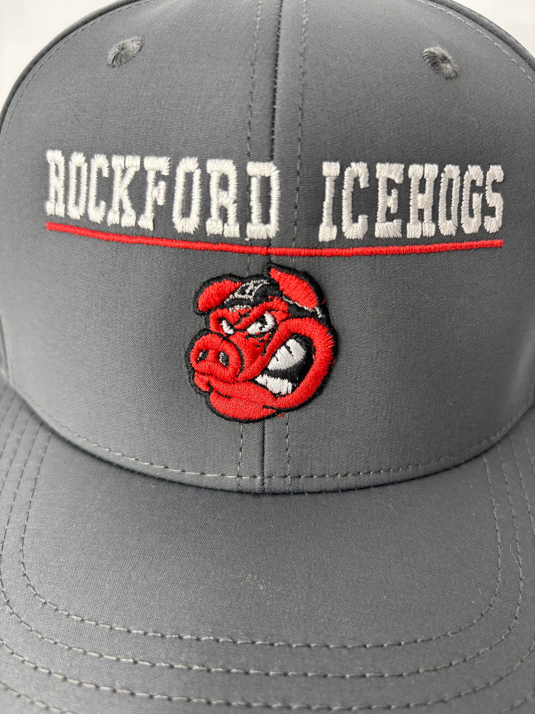 Rockford IceHogs Legacy Back 9 Stretch Fit Hat
