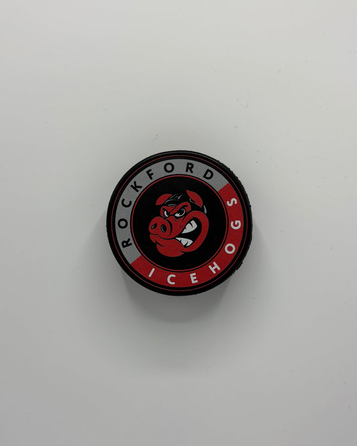 Rockford IceHogs Duotone Puck