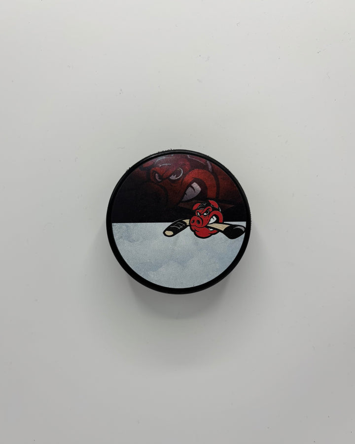 Rockford IceHogs Autograph Puck