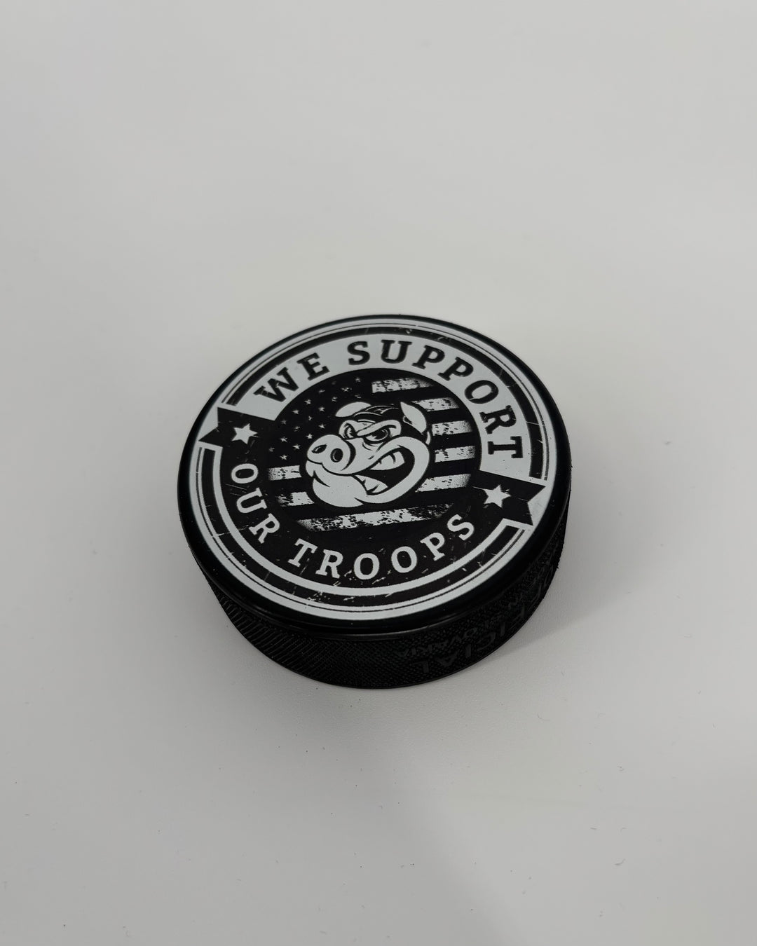 Rockford IceHogs Support Our Troops Puck
