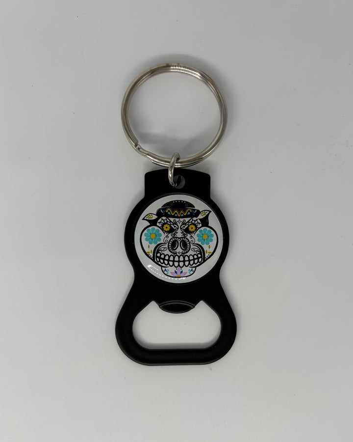 Rockford IceHogs Day of the Dead Bottle Opener