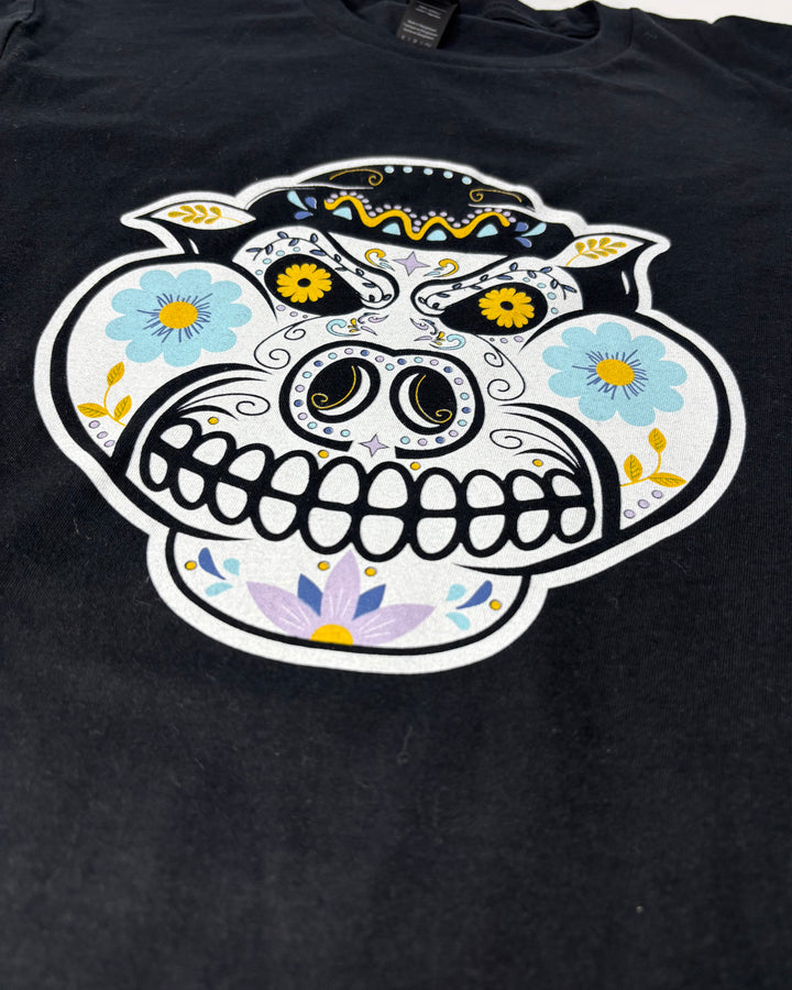Rockford IceHogs Day of the Dead Black Tee