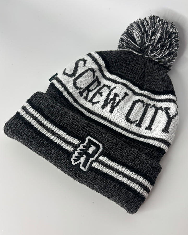 Rockford IceHogs Legacy Screw City Knit Hat