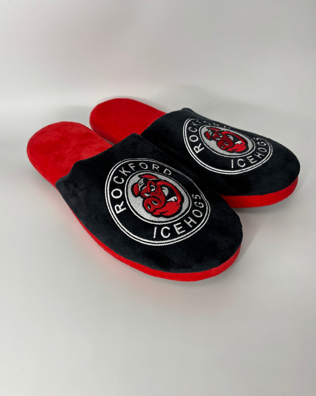 Rockford IceHogs Adult Slippers