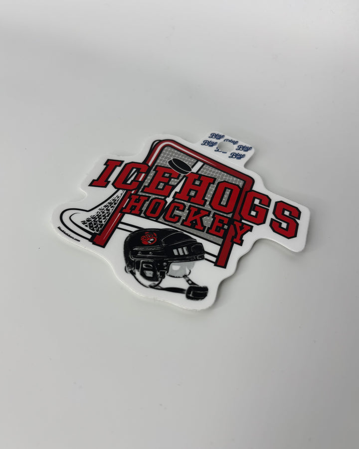Rockford IceHogs Hockey Equipment Sticker