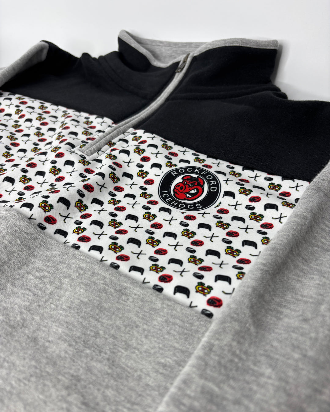 Rockford IceHogs Patchwork Quarter Zip